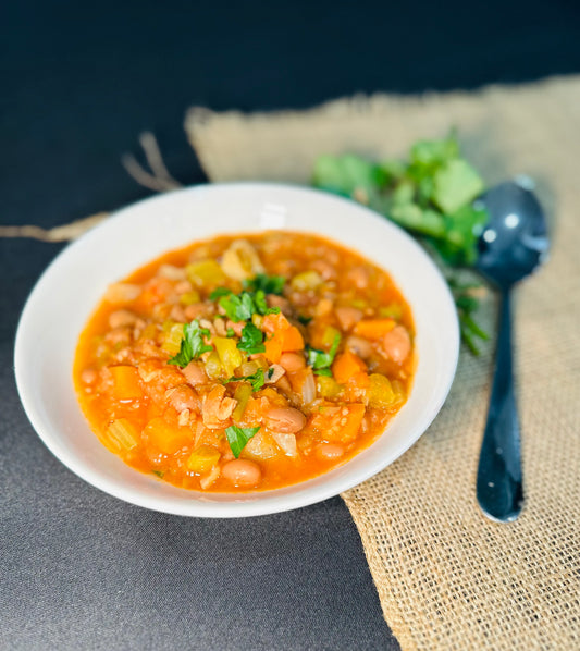 New soup for winter - delicious minestrone