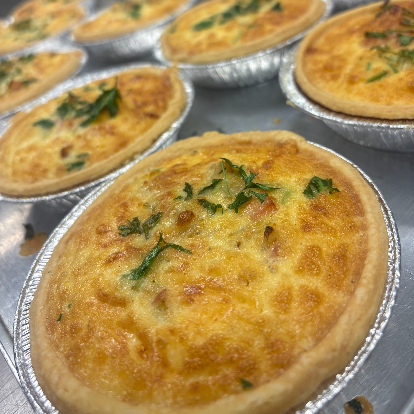 Quiche Bacon Cheddar Ind