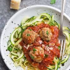 Fresh - Pork Meatballs with Zoodles - GF