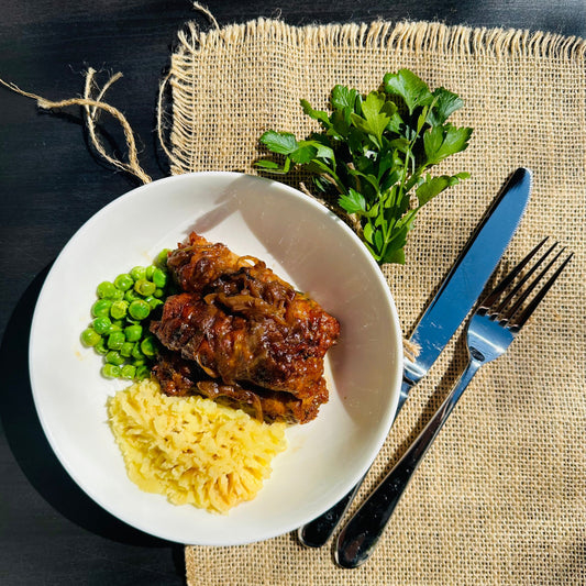 Beef Sausages with Mash